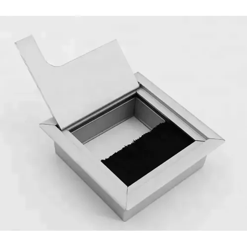 Pasacables para escritorios mesas de conferencia en aluminio - Image 3