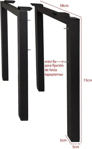 Bases patas para escritorios - Image 6