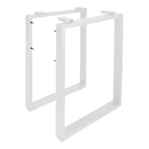 Bases patas para escritorios modulares negro/blanco