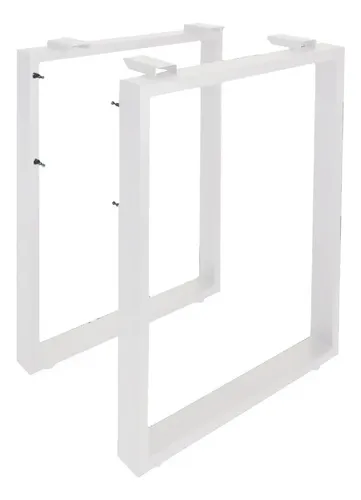 Bases patas para escritorios modulares negro/blanco - Image 2