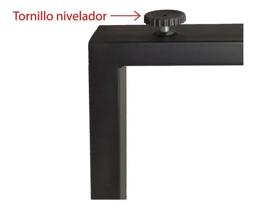 Bases patas para escritorios modulares negro/blanco - Image 6