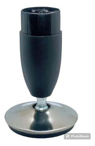 Tornillo nivelador 4 unidades escritorios Lazzio negro - Image 2