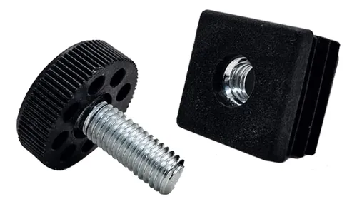 Tornillo altura ajustable tubo cuadrado 1 x 1 - Image 2