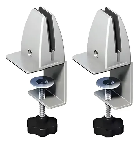 Soporte pantalla abrazadera división para escritorios 2 piezas - Image 2