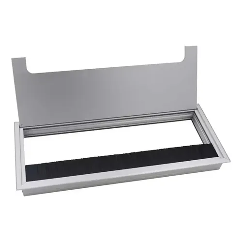 Pasacables de aluminio en color negro blanco aluminio plateado - Image 3