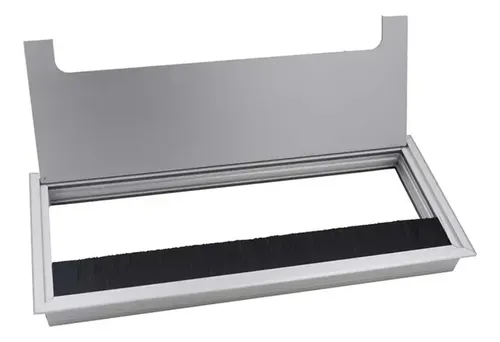 Pasacables de aluminio en color negro blanco aluminio plateado - Image 4