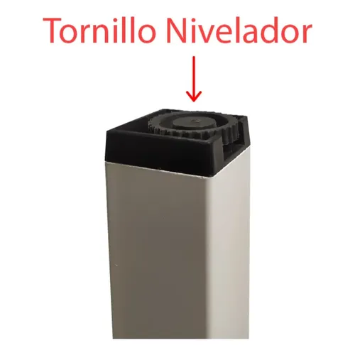Tornillo nivelador para tubos cuadrados - Image 7