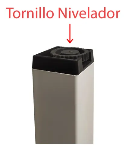 Tornillo nivelador para tubos cuadrados - Image 8